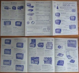 super 1952 catalog philips radios many illustrations 