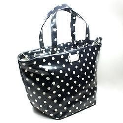   Anabel Annabel Navy Blue Dizzy Dot Spot Shoulder Purse Bag NWT $278