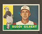1960 topps 359 buddy gilbert cincinnati reds near mint  $ 6 