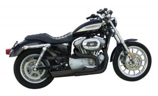 Harley Davidson Sportster 2 into 1 Exhaust Stainless Tunable Sound 