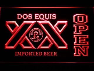 Newly listed 036 r Dos Equis Beer OPEN Bar Neon Light Sign