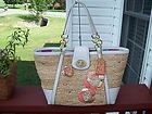   Coach 19347 Hamptons Weekend Large Strap Applique Tote New W/Tag $398