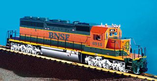 USA TRAINS G SCALE BNSF SD40 2 UNIT DIESEL LOCO BNIB R22306