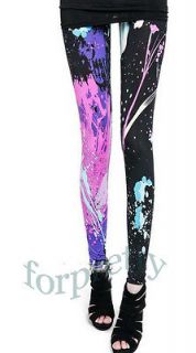 women rock punk funky sexy bodycon leggings tights pants more options 