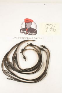 Reproduction WWII German Canteen Leather Straps    SOLD INDIVIDUALLY