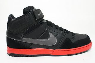 Nike 6.0 Zoom Mogan Mid 2 Black/Red Mens Mid Top Skateboarding Shoes