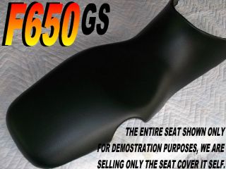 F650GS seat cover for BMW 650GS F650 GS F 650 GS Black 269b