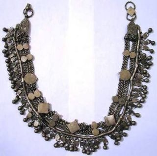 original silver bedouin necklace 1920 s from israel time left