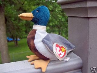 jake ty beanie baby duck mint wmt low shipping time