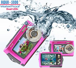 Newly listed SVP UnderWater 18MP Max. Pink Digital Camera + Video w 