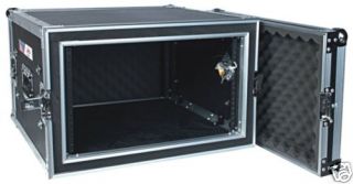 audio dynamics 6 space ata shock proof amp rack case