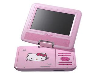 hello kitty portable dvd player 180 degree 7 inch lcd  145 