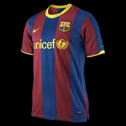  2010/11 FC Barcelona Official Home Mens Soccer 