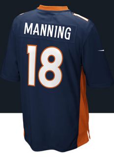    Peyton Manning Mens Football Alternate Game Jersey 479415_421_B