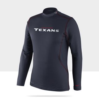    Combat Hyperwarm Long Sleeve NFL Texans Mens Shirt 502401_459_A