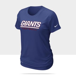 Nike Legend Authentic Logo NFL Giants Womens T Shirt 472237_495_A