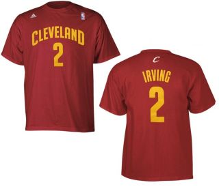 Cleveland Cavaliers Kyrie Irving Name and Number Jersey T Shirt Player 