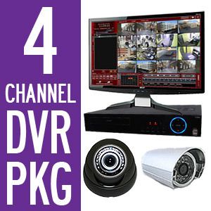 Channel DVR H 264 D1 Surveillance Package CCTV 120FPS