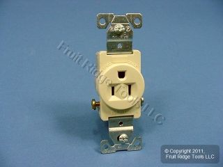 Lot 10 Cooper Ivory Commercial Outlet Receptacles 15A