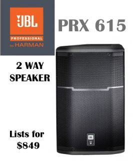 PRX615M 15 1000W Powered PA Loudspeaker Hardly Used