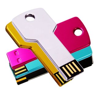   Metal Key Flash Memory Drive Thumb Design 1GB 2GB 4GB 8GB 16GB