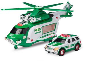 2012 Hess Toy Truck Helicopter Rescue and 2012 Mini Too Complete 2012 