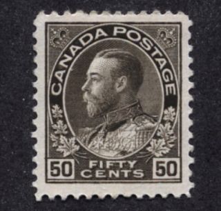 Canada SC 120 Mint H 50 Cent KGV Admiral Issue
