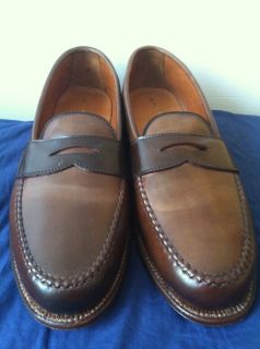 Alden Cigar Shell Cordovan LHS Loafers Shoes Size 10 E Van Last