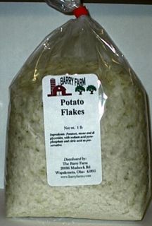 dried potato flakes from barry farm foods