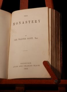 1862 The Antiquary and The Monastery Sir Walter Scott