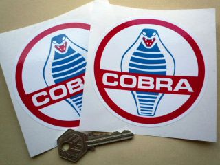 AC Cobra Shelby Mustang 289 427 Racing Kit Car Sticker