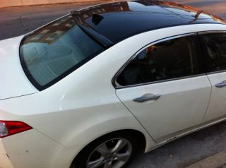Acura TSX 2009 2011 09 10 11 Roof Spoiler Window Wing