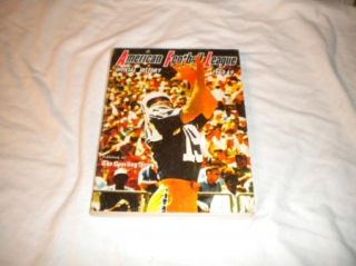 AFL American Football League Official History 1960 1969 Sporting News 
