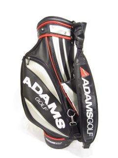 Nice Adams Golf 9 Staff Bag Black Silver White