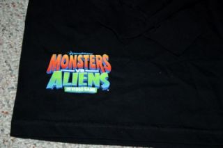 Activision Monsters vs Aliens T Shirt Promo Dreamworks