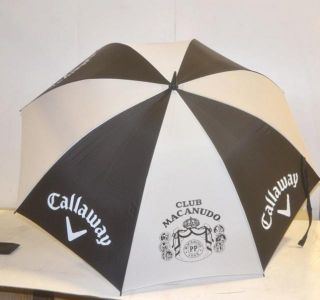   Personalized Double Canopy Umbrella 64 inch Black White