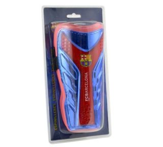 Official Barcelona Adults Shin Pads Gaurds Brand New