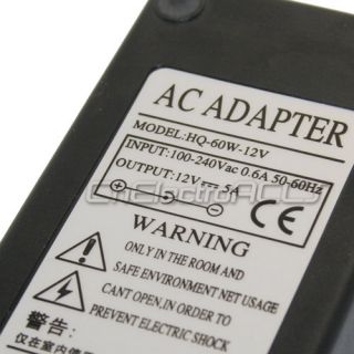 AC Alimentation Adaptateur LCD Afficheur Monitor 12V 5A