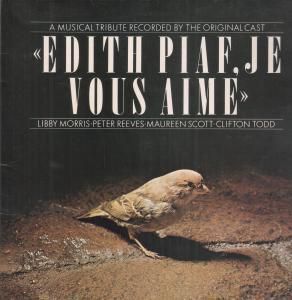 Edith Piaf Je Vous aime A Musical Tribute by The Original Cast LP 37 