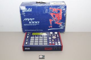 AKAI MPC 1000 PRODUCTION SAMPLER WORKSTATION 128MB JJ OS1 4 99 CF CARD 