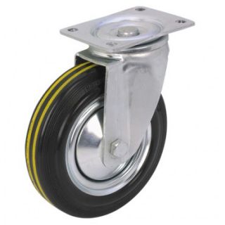 New 8 Rubber Cushion Air Tire Swivel Caster Comb SHIP