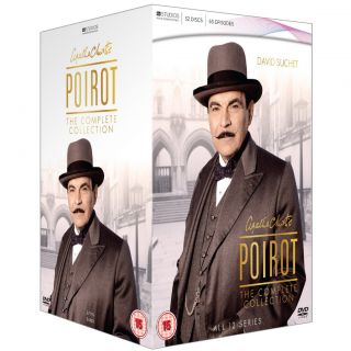 Agatha Christies Poirot Complete Collection Series 65 Episodes on 32 