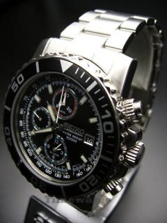 Seiko Chronograph Daytona Alarm Watch 100M SNA225P1