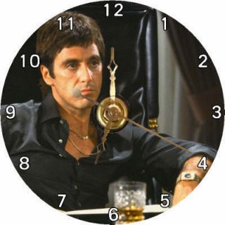 Brand New Al Pacino Scarface Tony Montana CD Clock