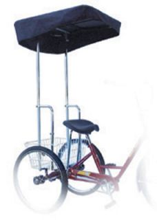 New Adult 3 Wheel Tricycle Bicycle Bike Canopy 45839