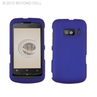 For Alcatel One Touch 918 919 Blue Hard Case Cover  