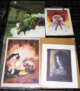Super Hero TV Movie Artist Comic Store Poster Collection Lot Marvel DC 