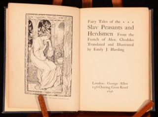 1896 Harding Fairy Tales of Slav Peasants and Herdsmen Illustrated 