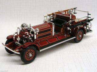 1925 Ahrens Fox N S 4 Fire Engine Baltimore 1 43 Die Cast Yat Ming 
