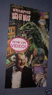 Grampas Sci Fi Hits Munsters Al Lewis Godzilla Blob
